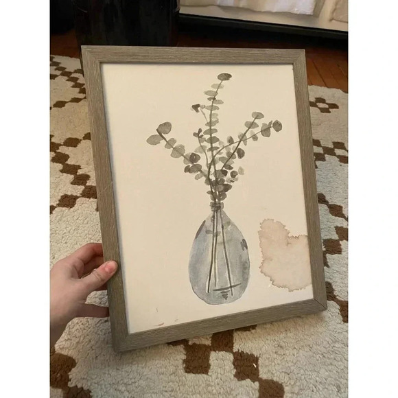Eucalyptus Vase Hanging Wall Art 12 x 15" - Picture 1 of 10